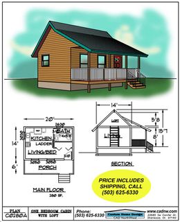 14ftx20ft Cabin